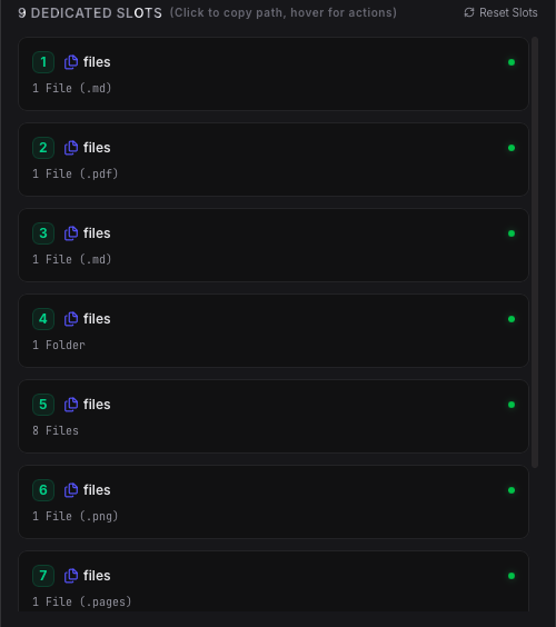 Clipboard Slots
