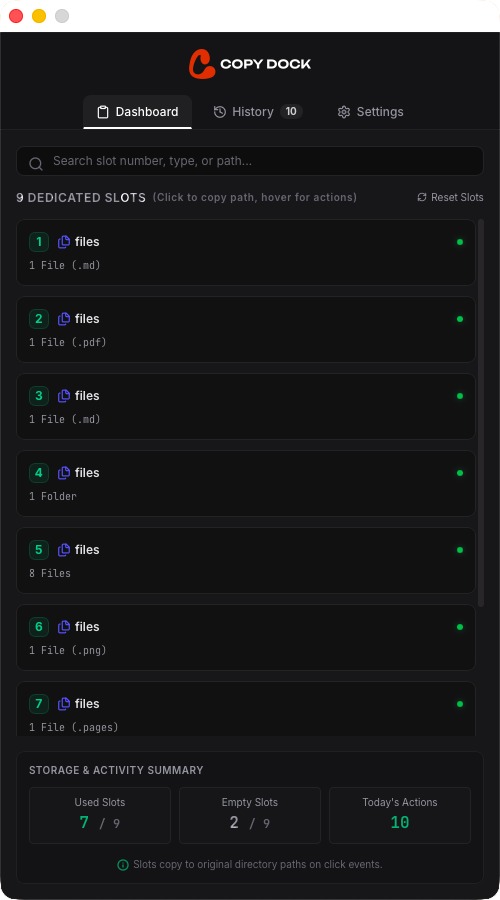 Dashboard Dark Theme