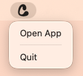 Mini App Right Click